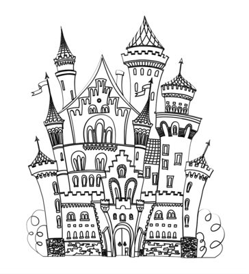 Fantasie kasteel