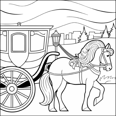 Paard en wagen 02