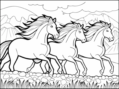 Wilde paarden 01