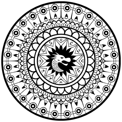 Draak mandala 02
