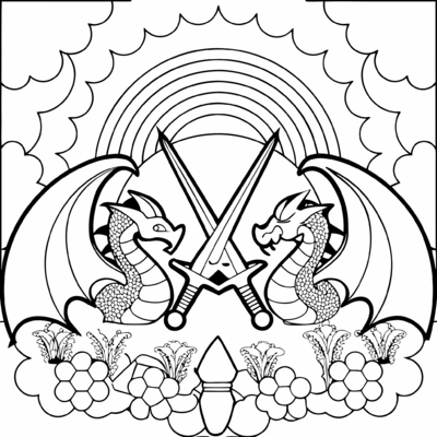 Vechtende draken