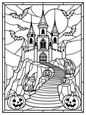 Halloween kasteel