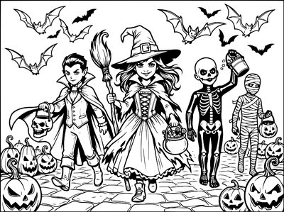 Halloween kinderen