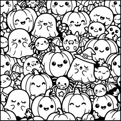 Halloween patroon