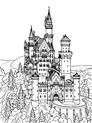 Neuschwanstein kasteel duitsland