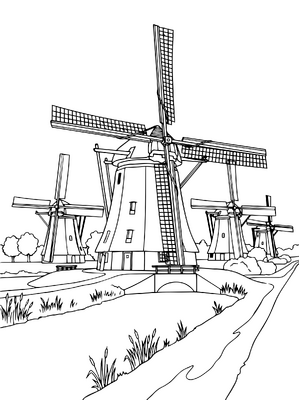 Kinderdijk molens