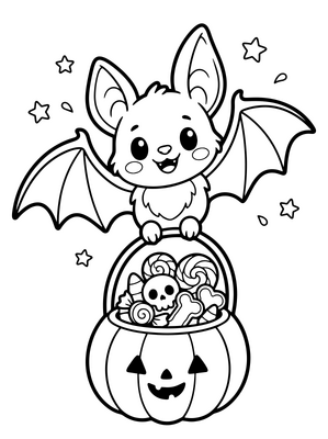 Halloween vleermuis