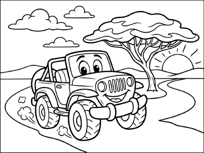 Safari jeep
