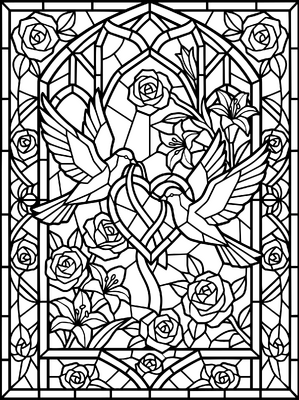 Liefde met twee duiven