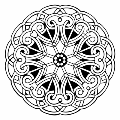 Celtic mandala 10