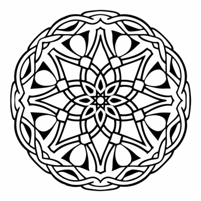 Celtic mandala 12